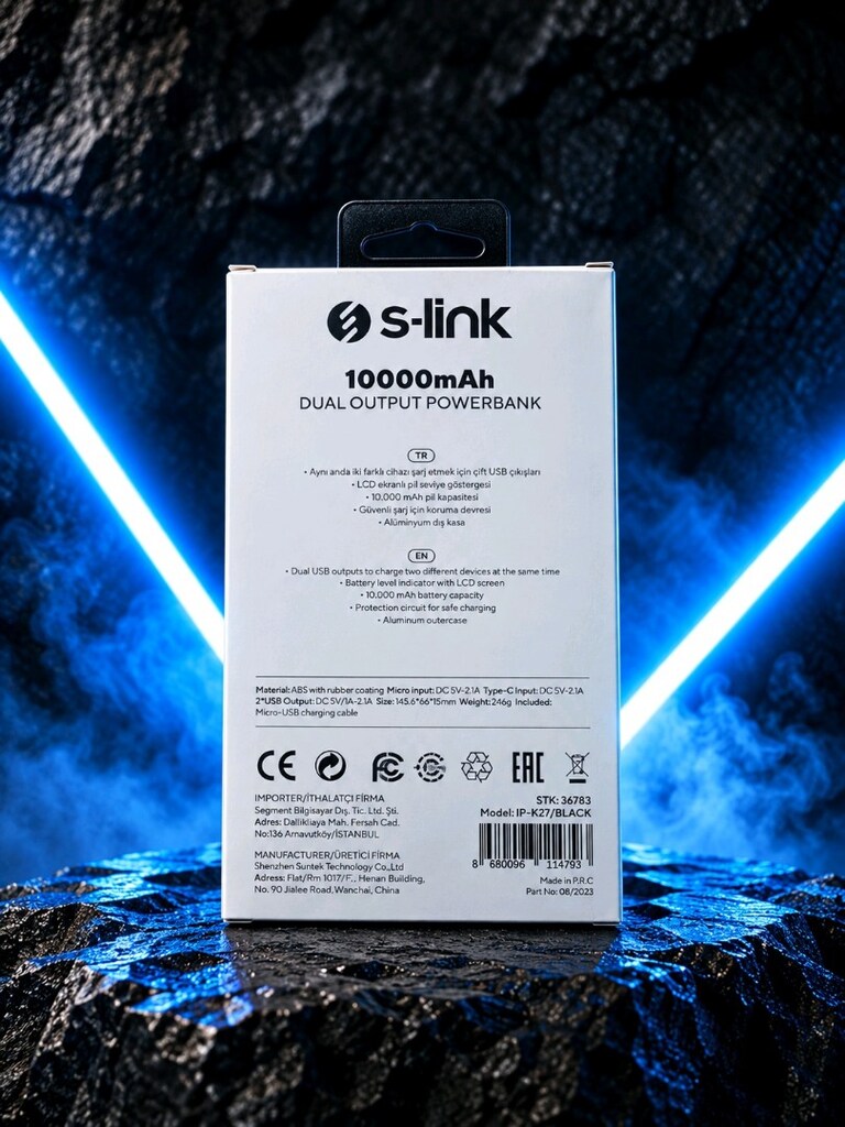 S-Link 10000mAh Powerbank - 2