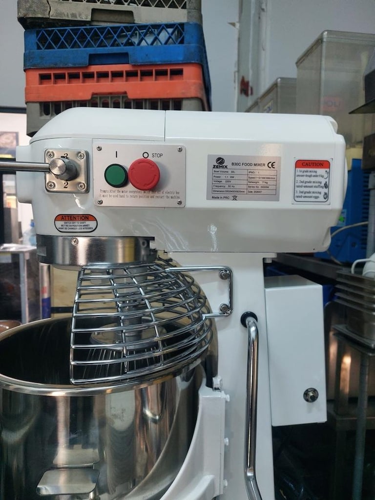 30 litre planet Mikser hamur çırpma yoğurma karıştırma makinesi - 3