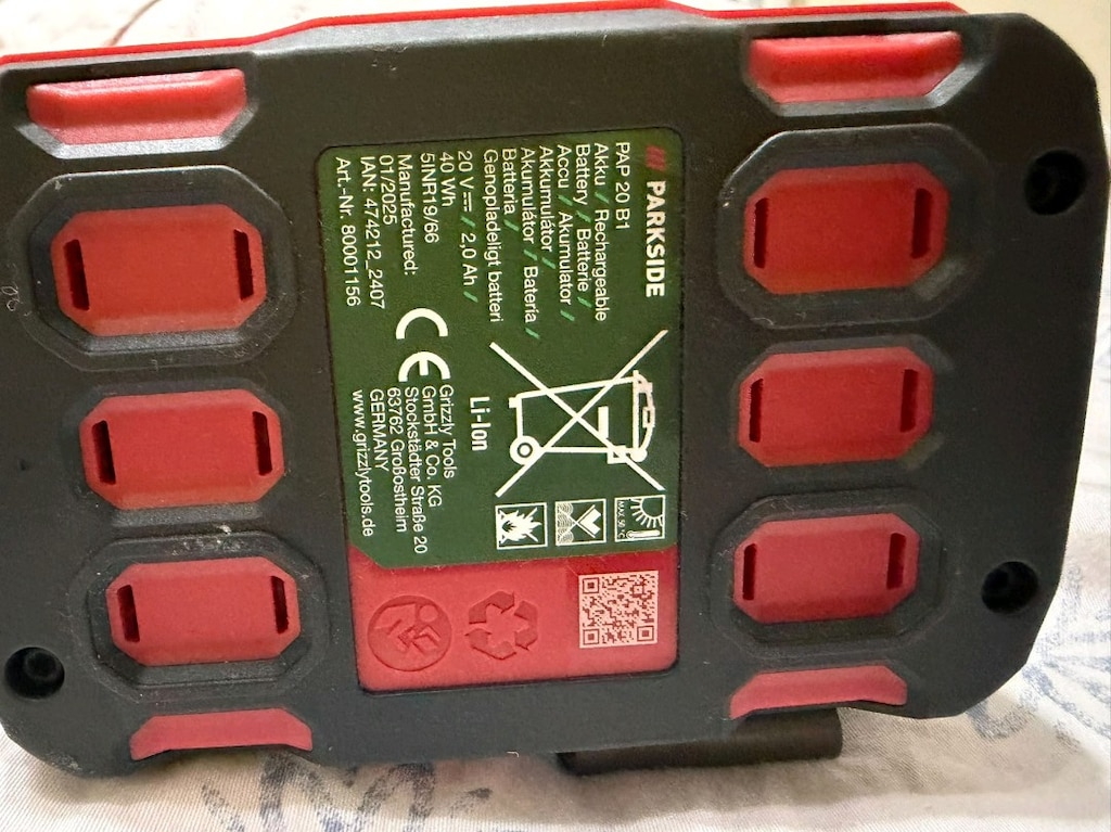 parksida performance 20v kömürsüz mtkap seti çift akülü metal çantalı - 5