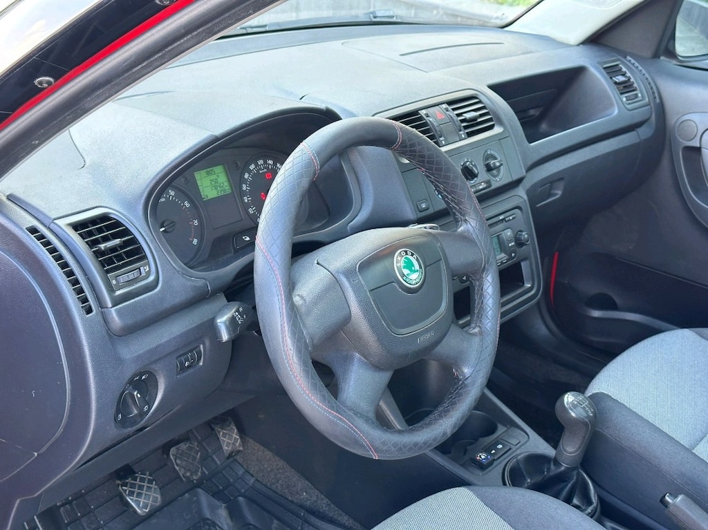 2010 Model Kırmızı Skoda Roomster Tüplü Aile Arabası - 14