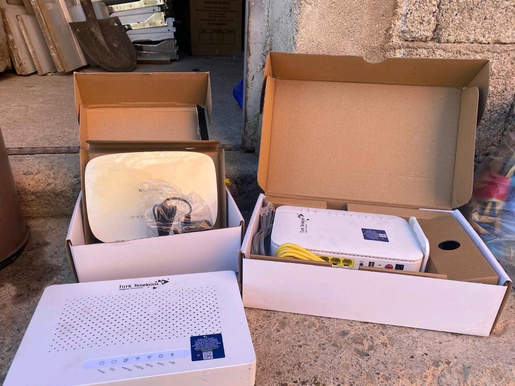kutusuda kullanılmamış modem - 7