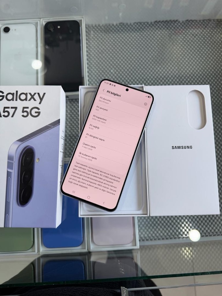 SAMSUNG A57 256GB 21AY GARANTİ KUTU FATURA HATASIZ 3-6-9TAKSİT - 3