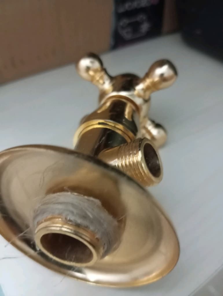 Klozet vs musluk kaliteli gold renkli garantili - 2