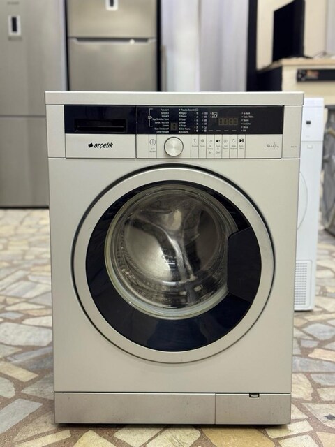 Arçelik 8kg piyano serisi temiz hazır çamaşır makinası