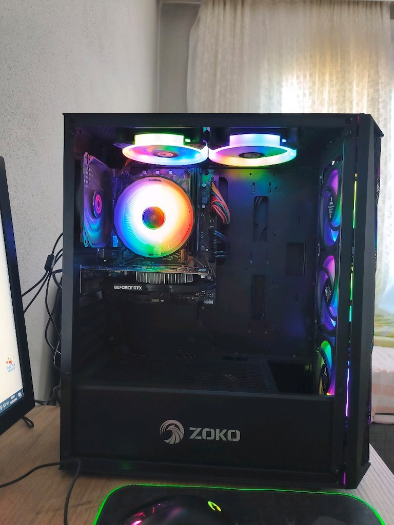 i3-10100F / GTX 1650 4GB / 16GB DDR4 /120gb SSD + 500gb HDD - TAKASLI - 5