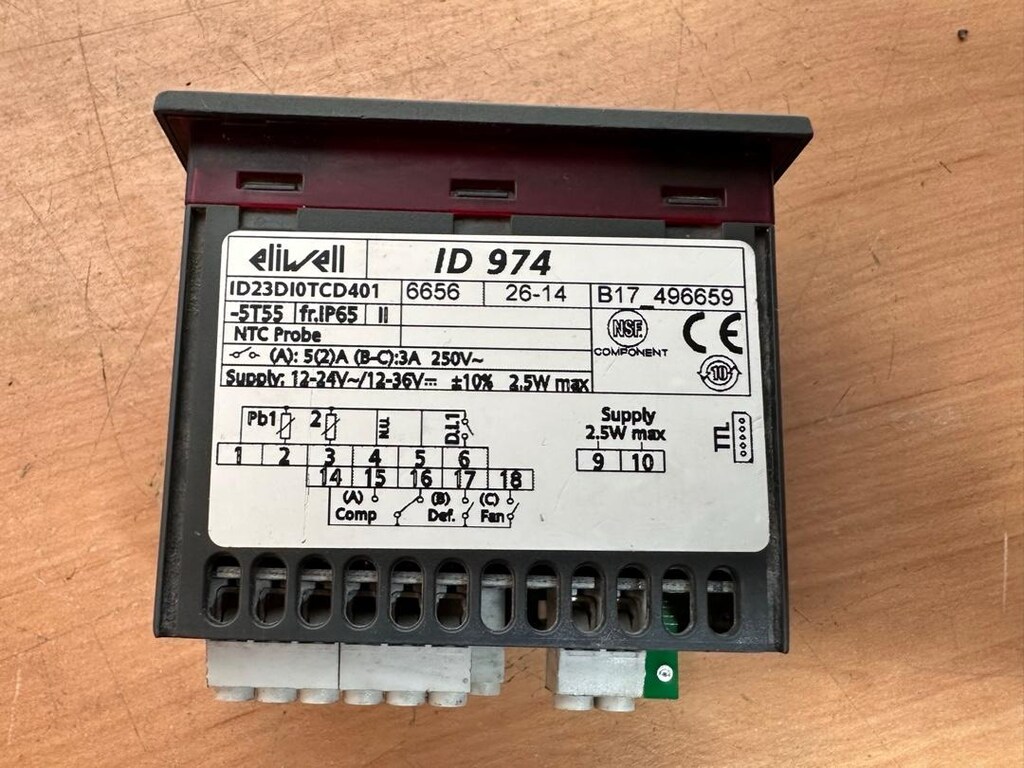 Safkar Eliwell id 974 sogutucu kontrol paneli - 2