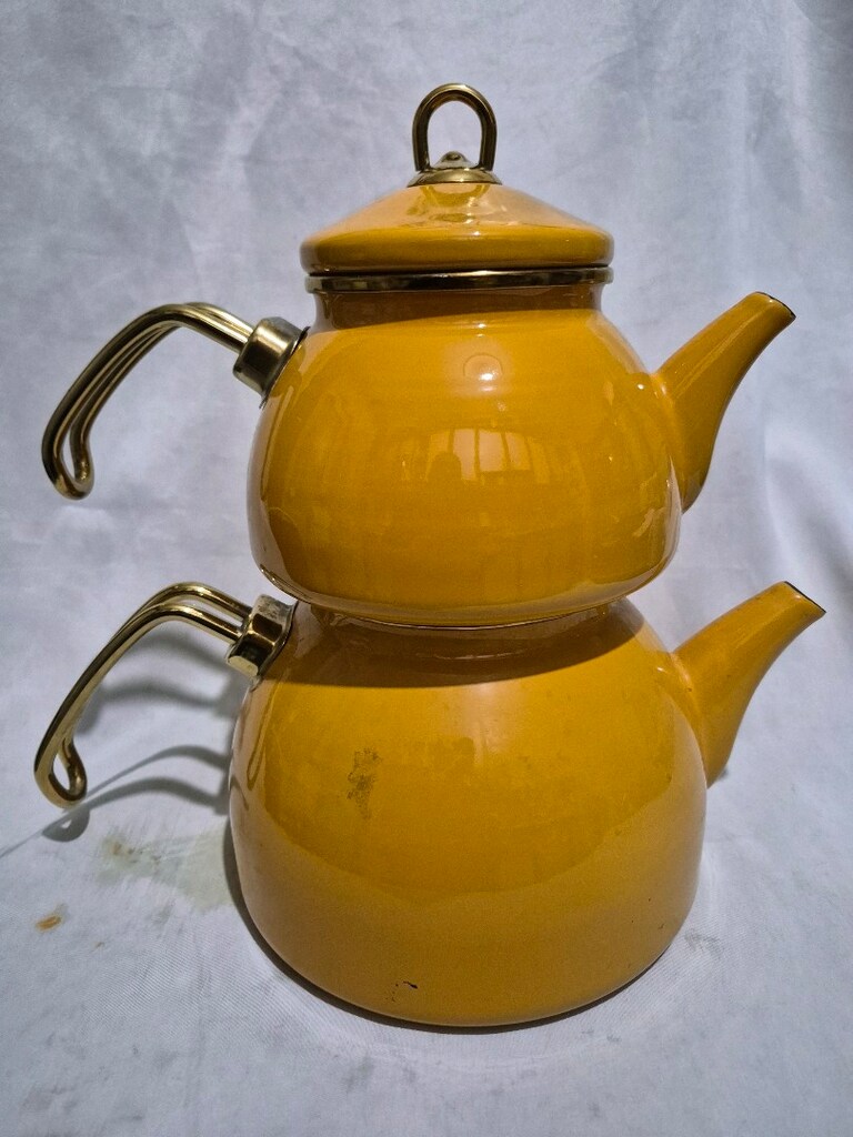 sarı çaydanlik - 2