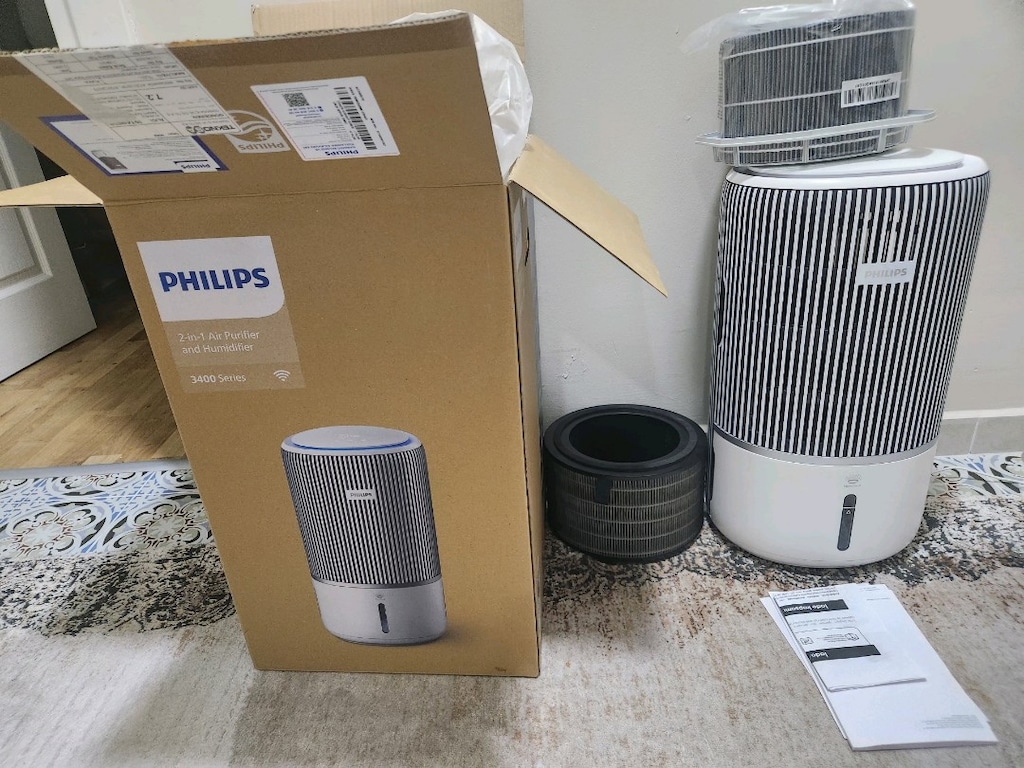 Philips 3400 hava nemlendirici ve temizleyici