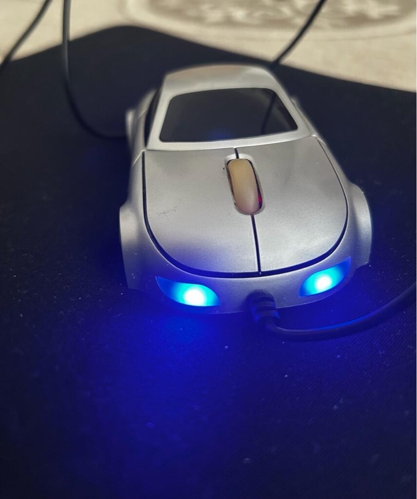Araba Tasarımlı Kablolu Mouse Tchibo