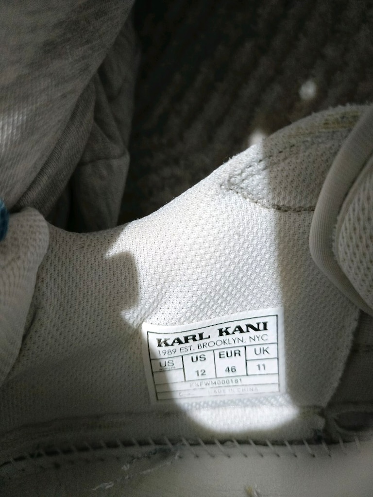 Karl Kani Beyaz / Mavi Sneaker (Numara: 46 / US 12) 44 giyene uyar - 6