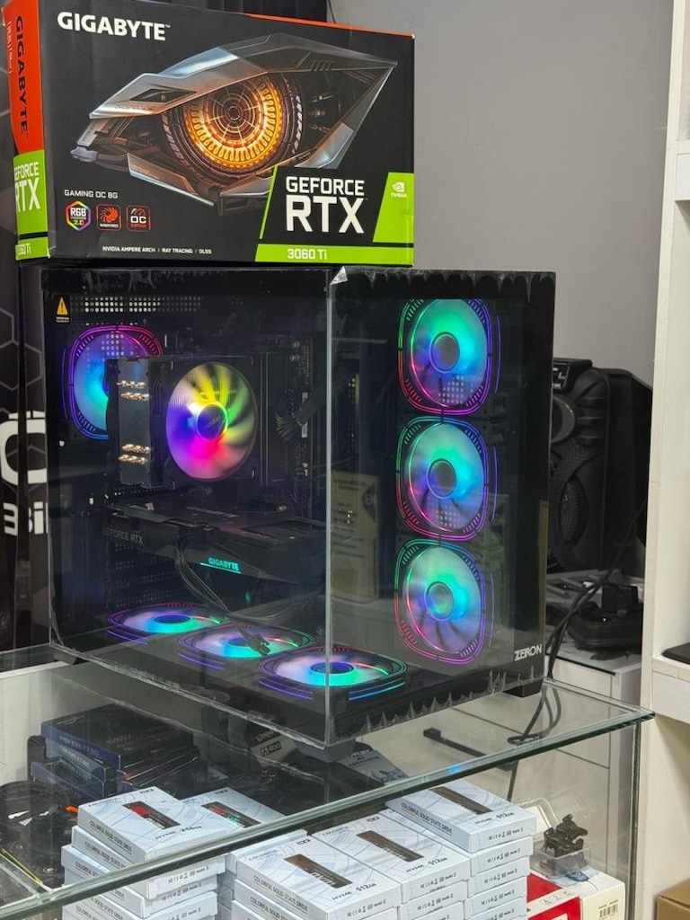 SIFIR RYZEN 7 5700X 16 GB RAM RTX 3060Tİ OYUN BİLGİSAYARI - 4