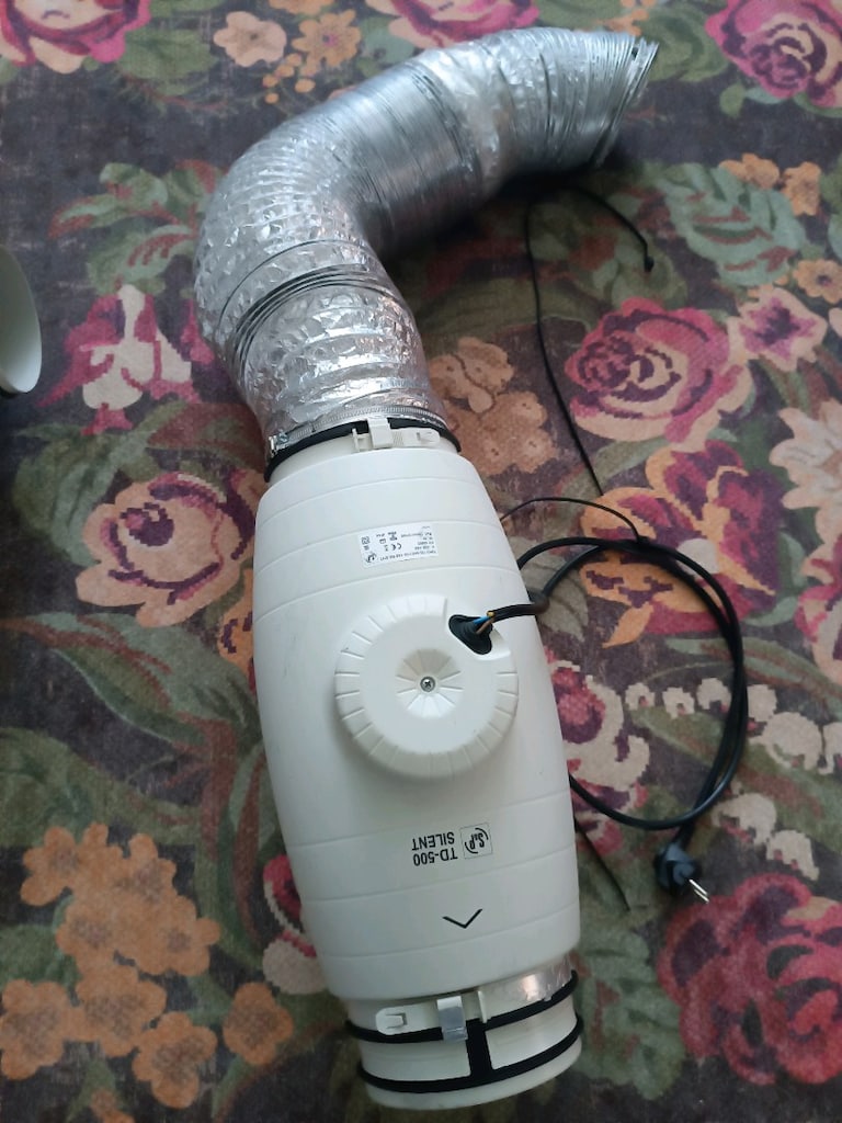 karbon filtre sessiz fan havalandırma
