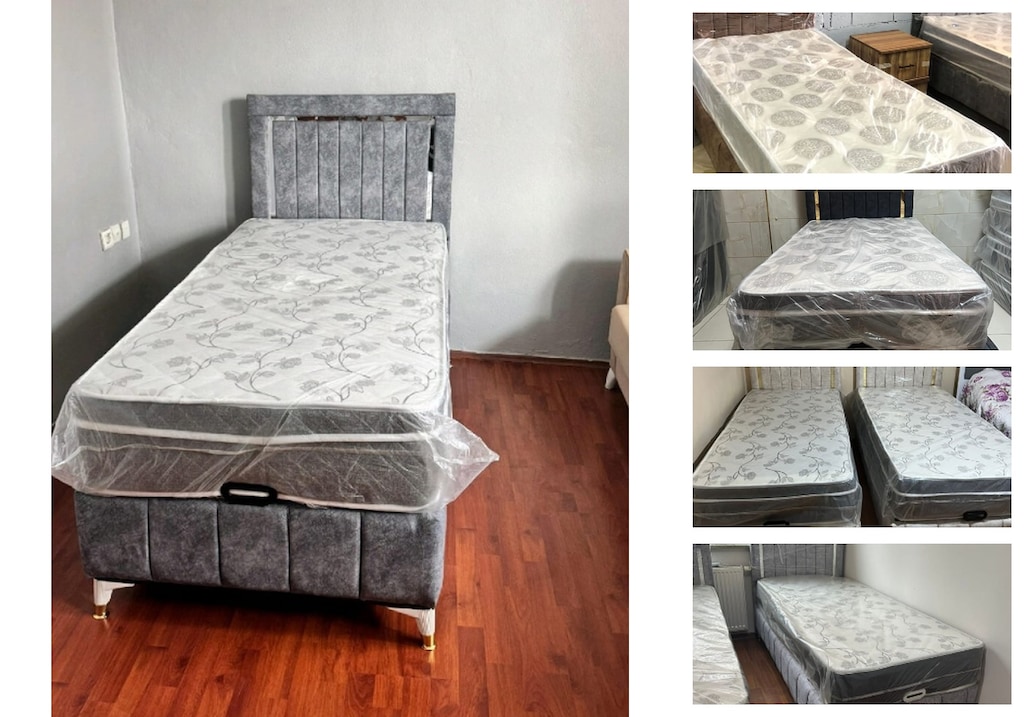 tek kişilik baza başlık yatak uxdpqexdzt - 3