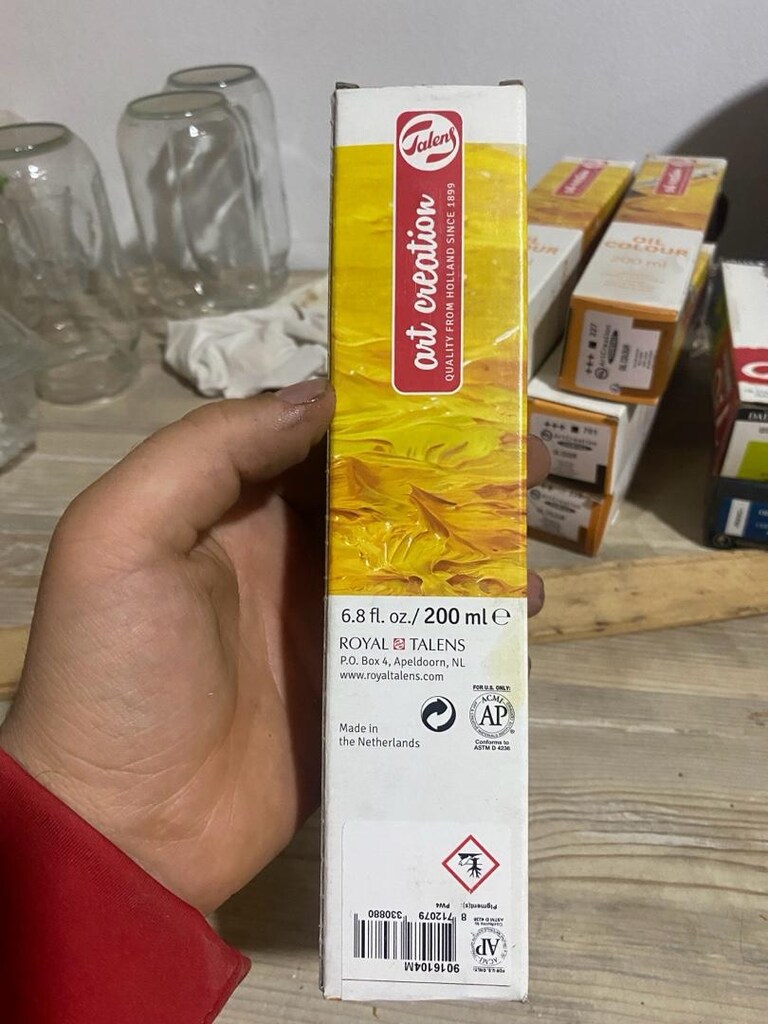 talens yağlıboya zinc white - 2