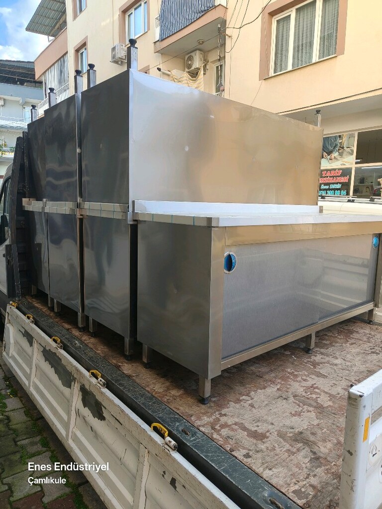 sürgü kapaklı krom çalışma tezgahı - 10
