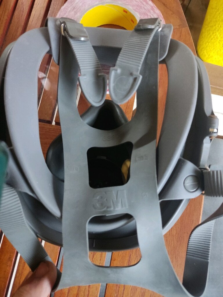 3 m tam yüz maskesi 2adet 3000 - 8