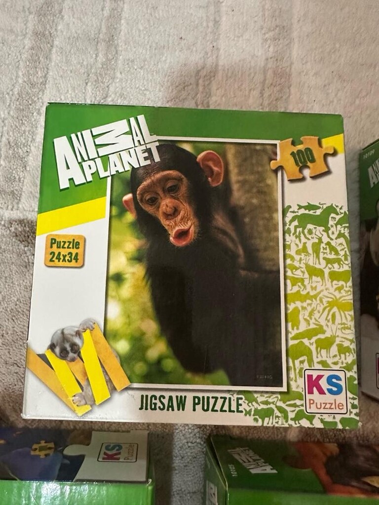 KS5li Renkli Hayvan Figürlü Puzzle Seti - 2