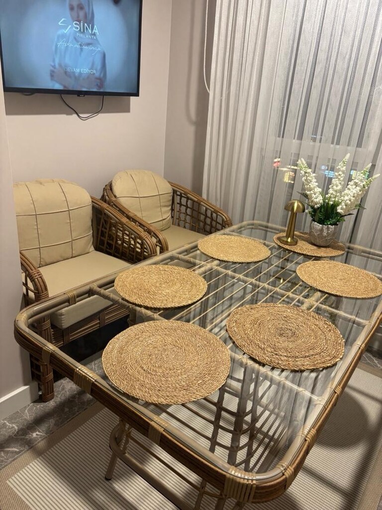 mutfak balkon oturma takımı - 4