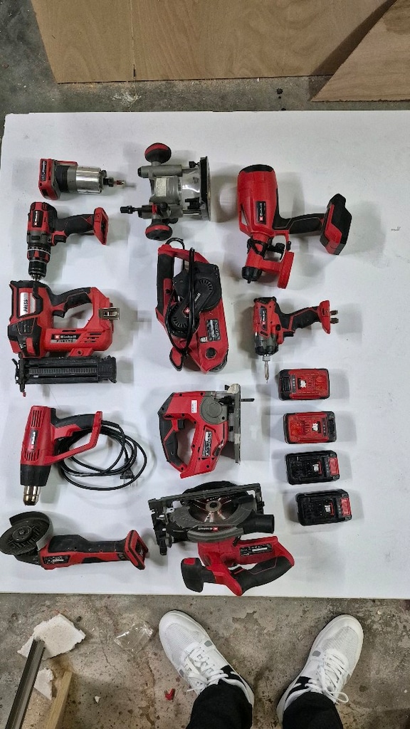 Einhell 18V Akülü Dev Takım Seti / Profesyonel Atölye Seti - 7