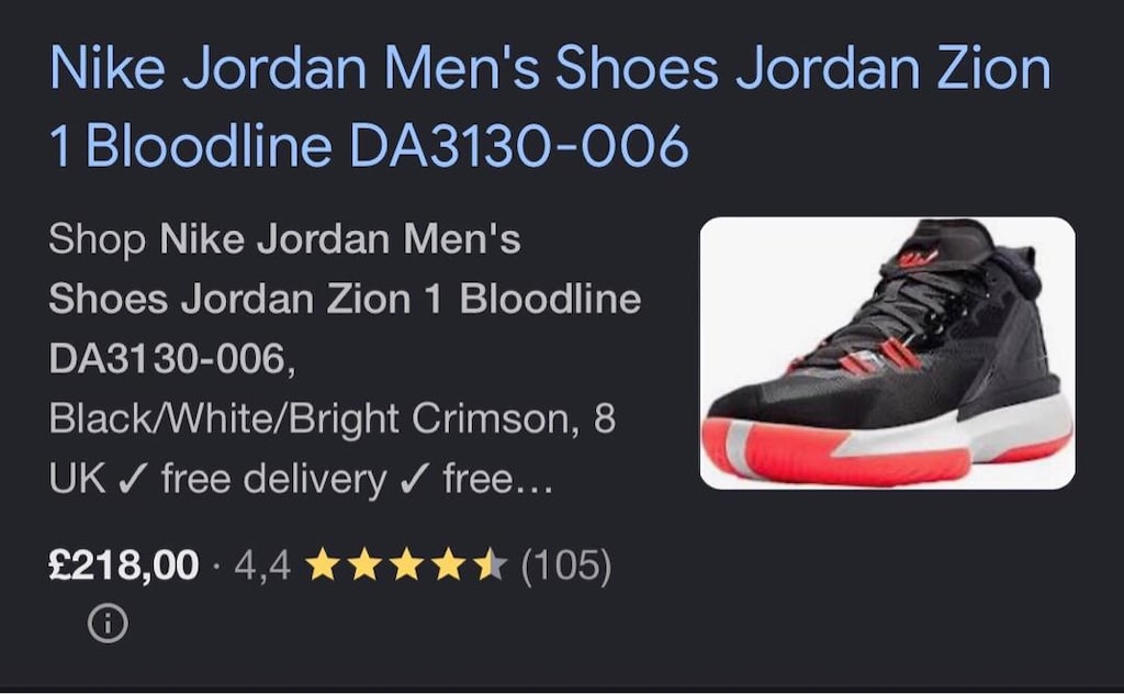 Nike Jordan Spor Ayakkabı 42,5 - 6