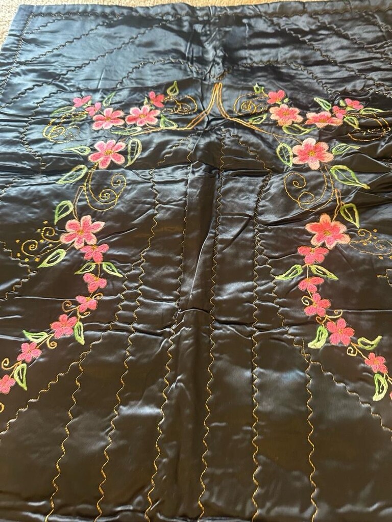 Seccade 1.25cm 80 cm saten Çin iğnesi siyah hiç kullanılmamış - 6