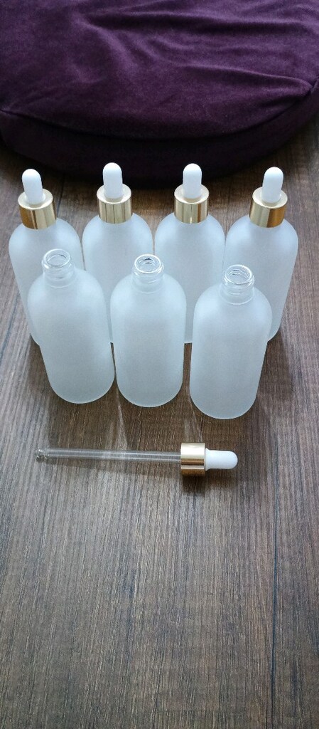 100 ml cam damlalıkli şişe - 3