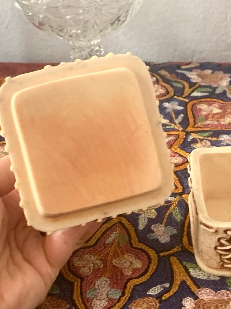Vintage Tedy Ayıcık Biblolu Takı Kutusu - 15