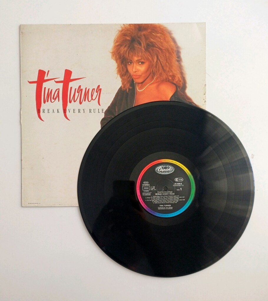 TİNA TURNER BREAK EVERY RULE DÖNEM LP PLAK 33RPM - 4
