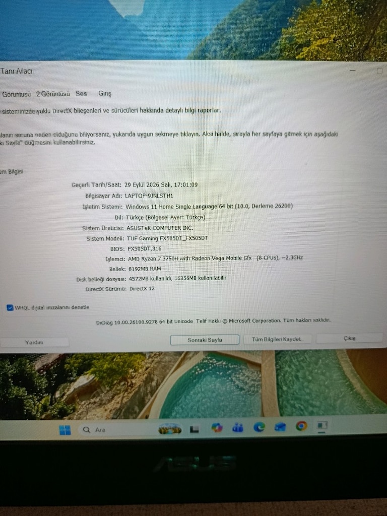 asus tuf gaming Laptop - 6