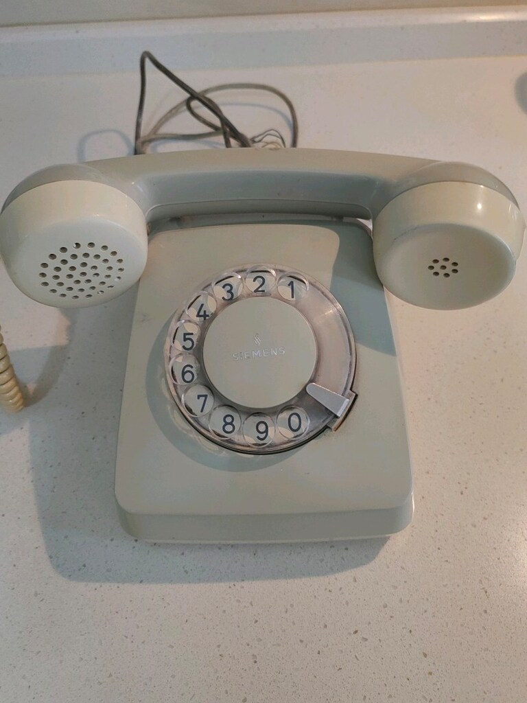 Antika Siemens Çevirmeli Telefon - 2