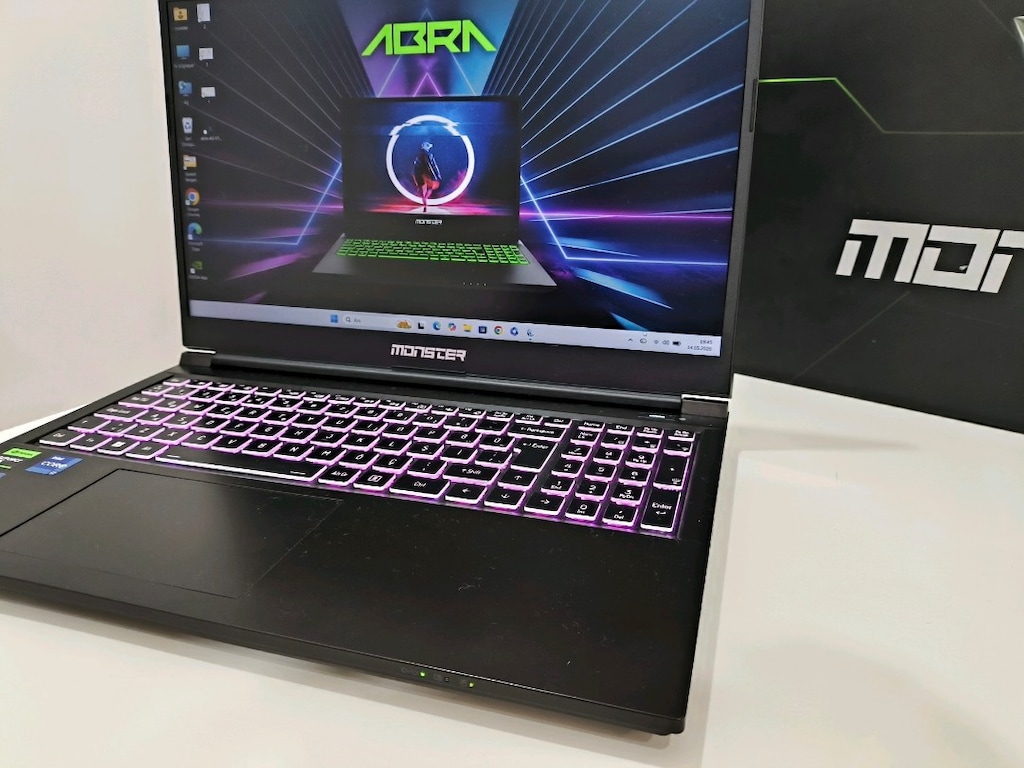 i7 12. Nesil Monster G@ming 24 GB RAM tam bir oyun canavarı laptop - 4