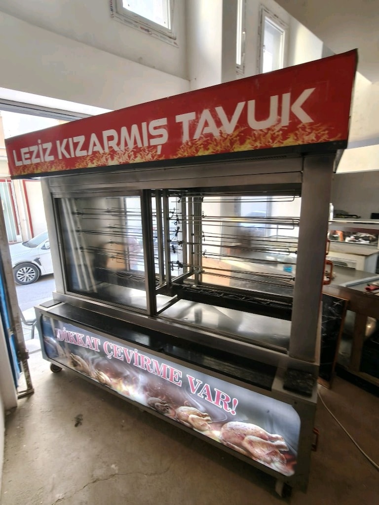 kızarmış tavuk çevirme makinesi - 7