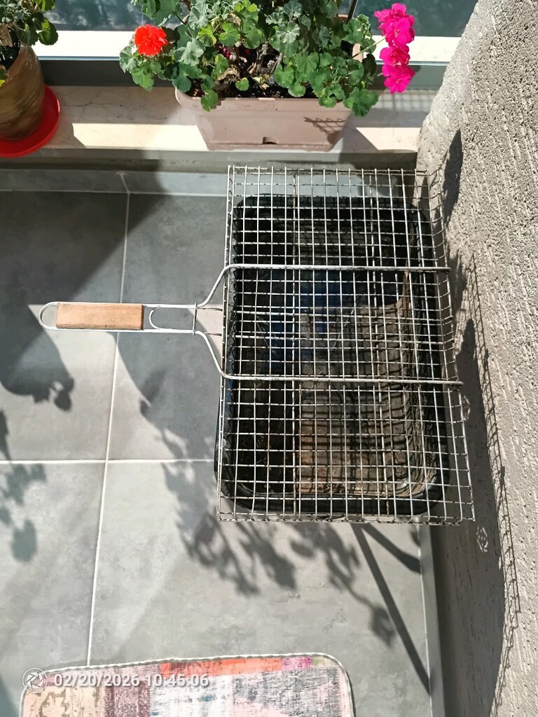 mini katlanır ayaklı mangal ve ızgara - 3