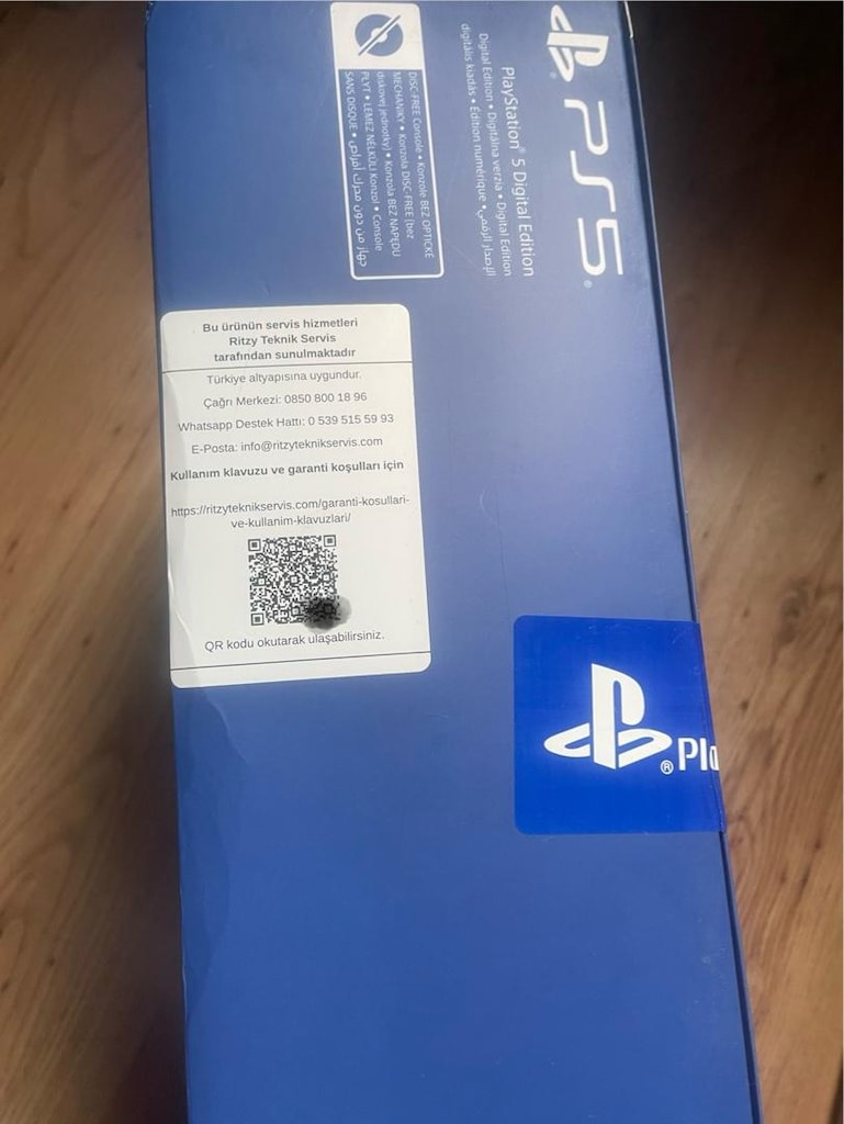PS5 slim 825GB KAPALI KUTU CF2116 en yeni sürüm - 2