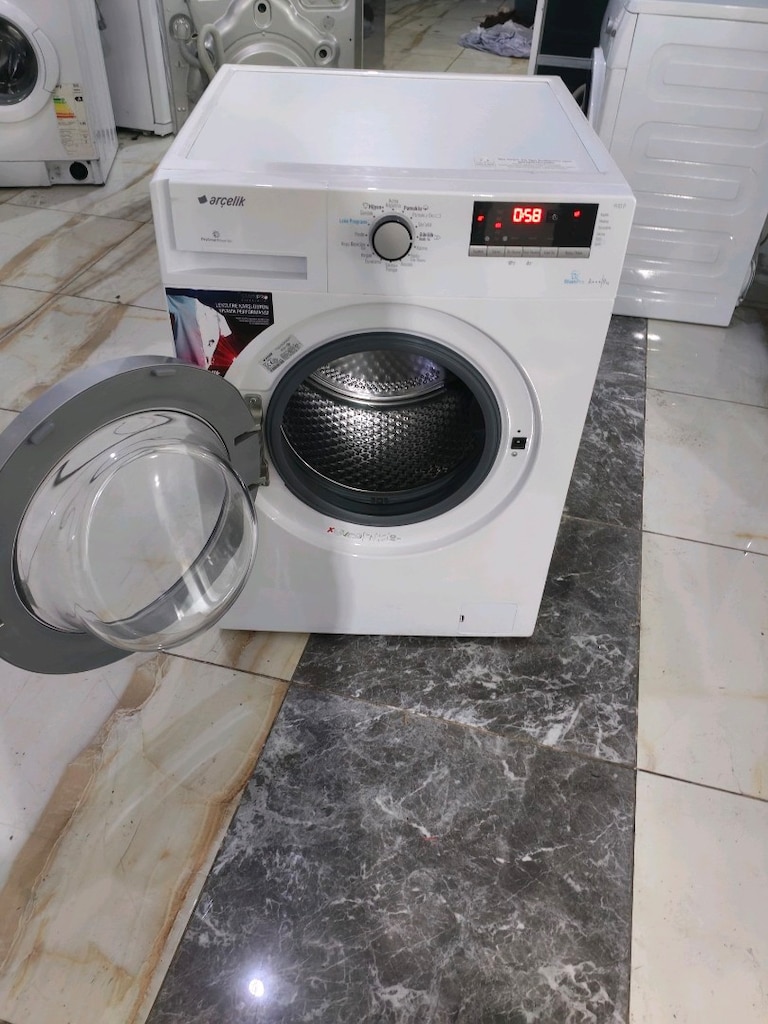 Arçelik 9 kg prosmart A+++ enerji 1000 devir çoktemiz çamaşır makinesi - 6