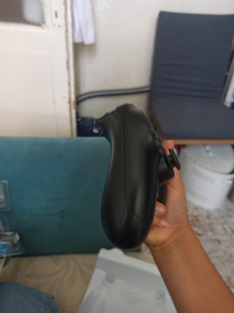 siyah gamepad Bluetooth lu TV PS ve PS4 uyumlu - 3