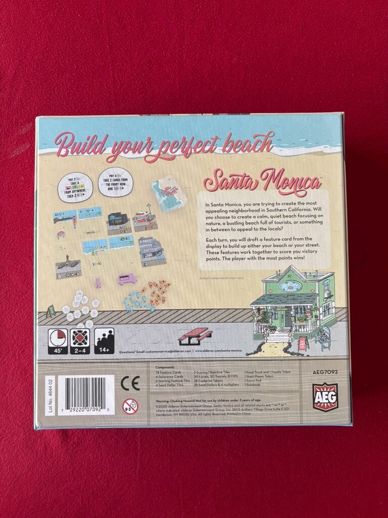 Santa Monica Boardgame - 2