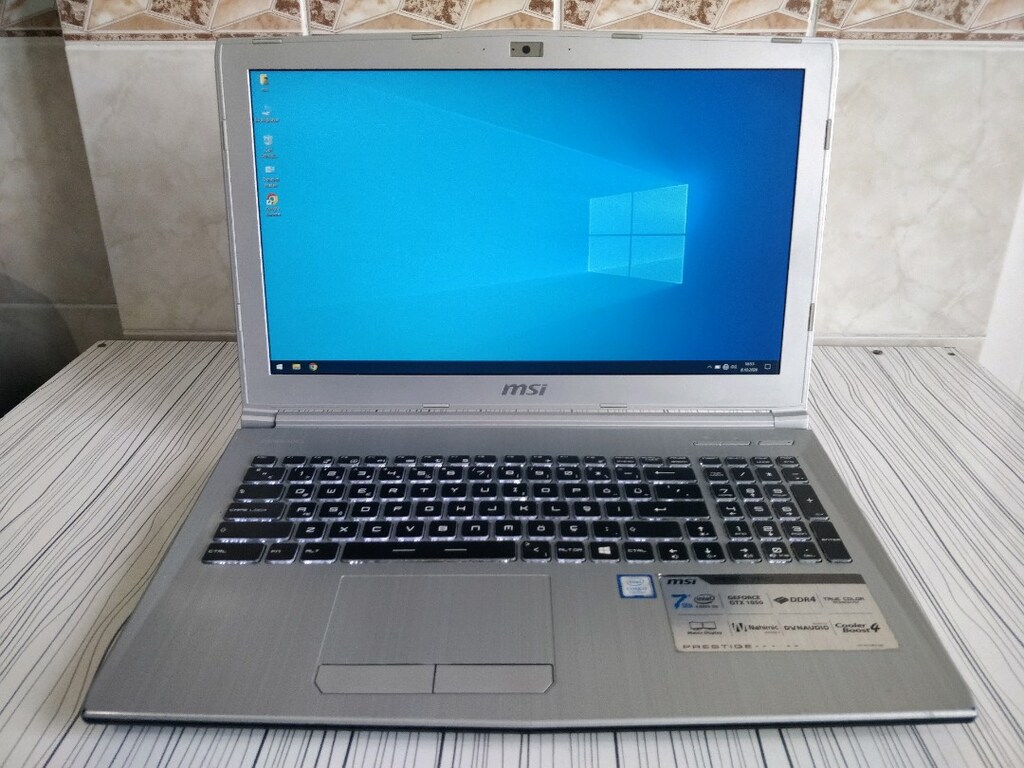 MSI prestige gaming oyuncu laptop SSD ve HDD var - 2