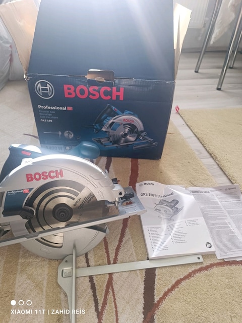 BOSCH PROFESYONEL GKS 190 DAİRE TESTERE - 7