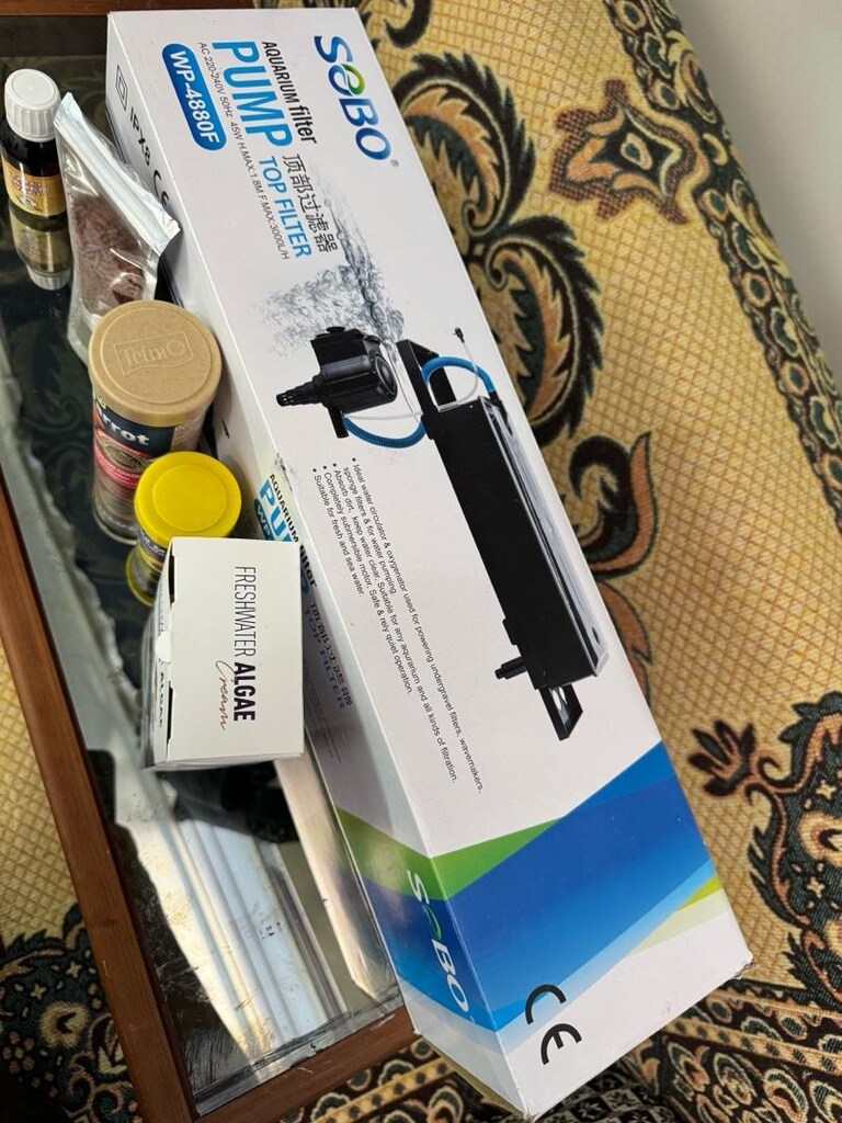 SATILIK TAM KURULU AKVARYUM SETİ - Komple Paket - 7
