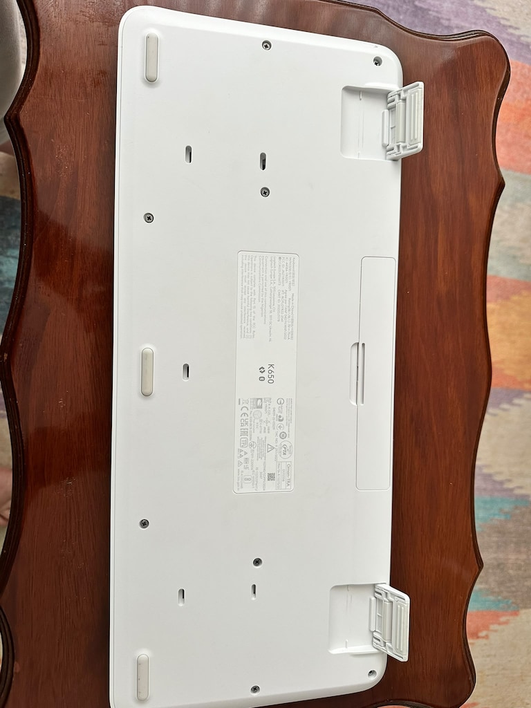 Logitech Signature K650 Beyaz Türkçe Q Bluetooth Kablosuz Klavye - 5