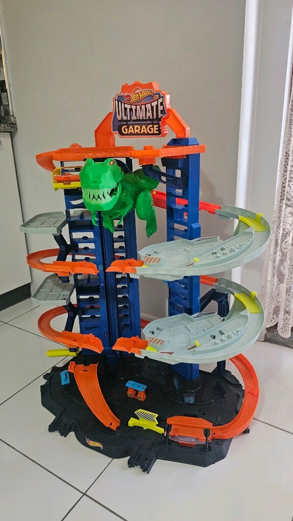 Hot wheels ultimate garage robotik t-tex - 5