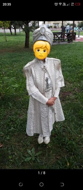 Erkek çocuk sünnet kıyafeti