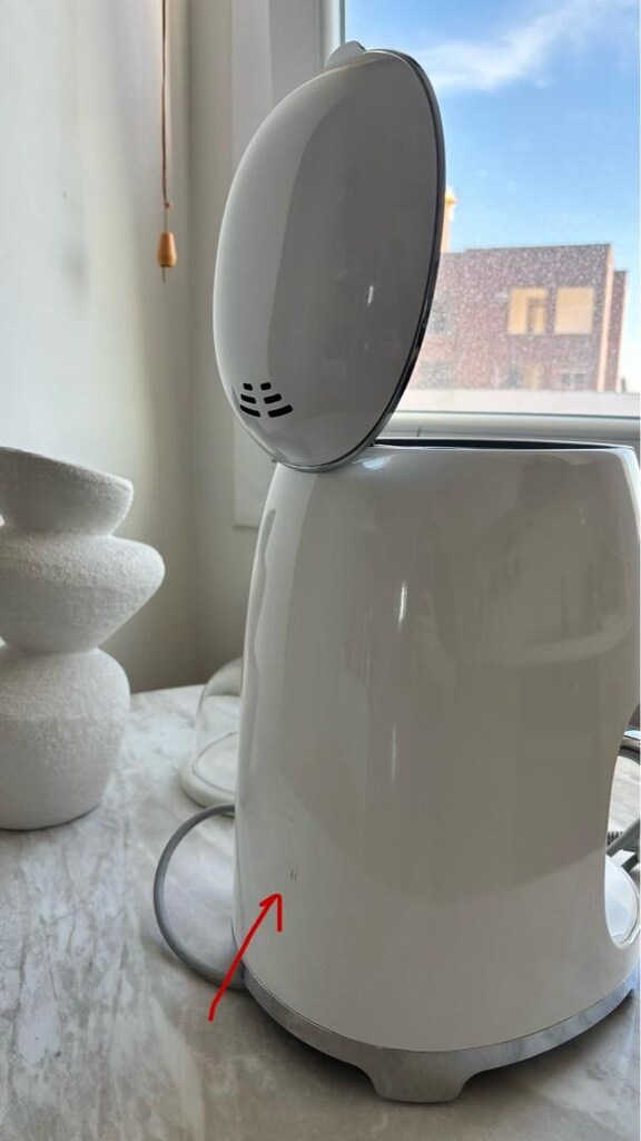 SMEG BEYAZ FİLTRE KAHVE MAKİNESİ - 5