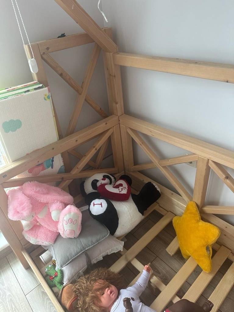 Montessori bebek- çocuk yatağı korumalı - 2