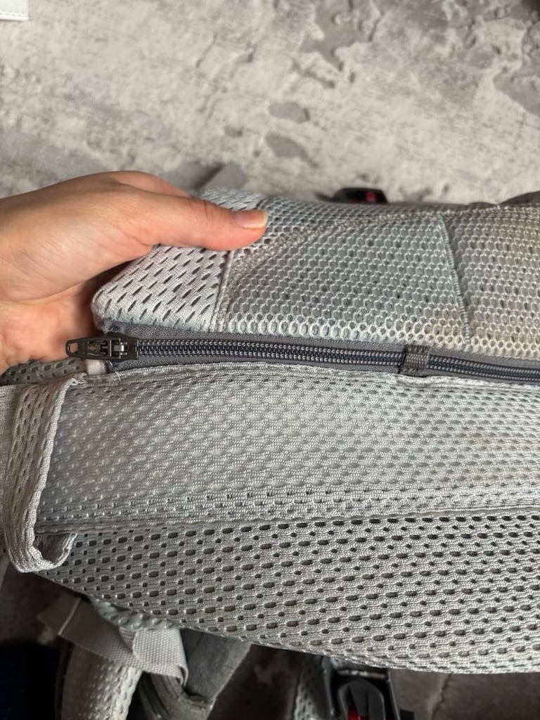 BabyBjörn Harmony 3D Mesh Silver Kanguru 0-15 kg - 8