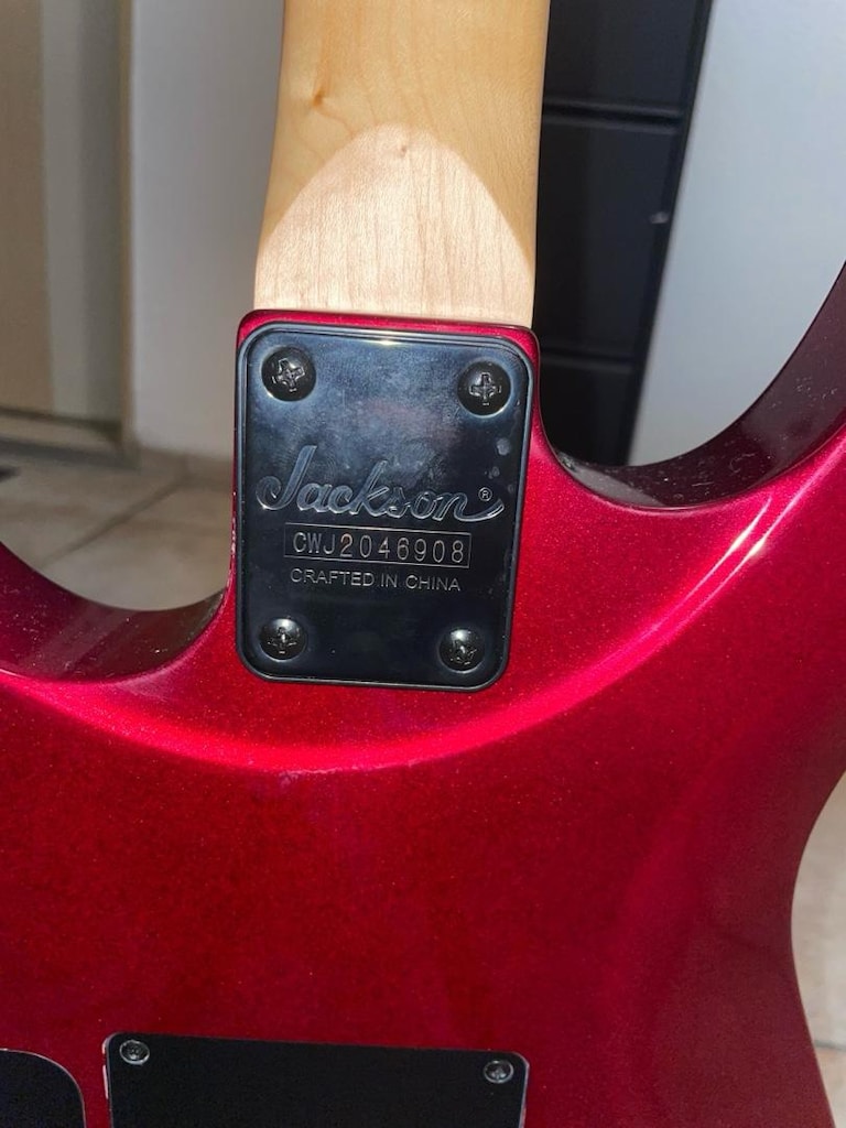 Jackson JS22 DKA Dinky Elektro Gitar (Metalik Kırmızı) - Sorunsuz - 4