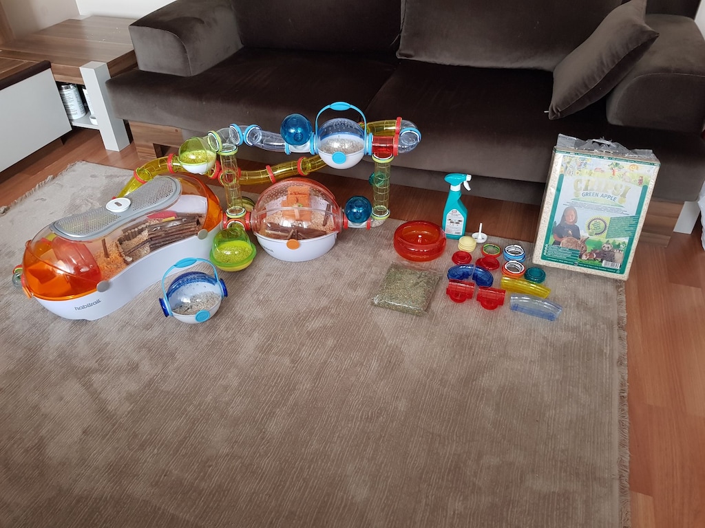 Dev Set! Habitrail Ovo Hamster Kafesi ve Tünel Sistemi (Full Set) - 7
