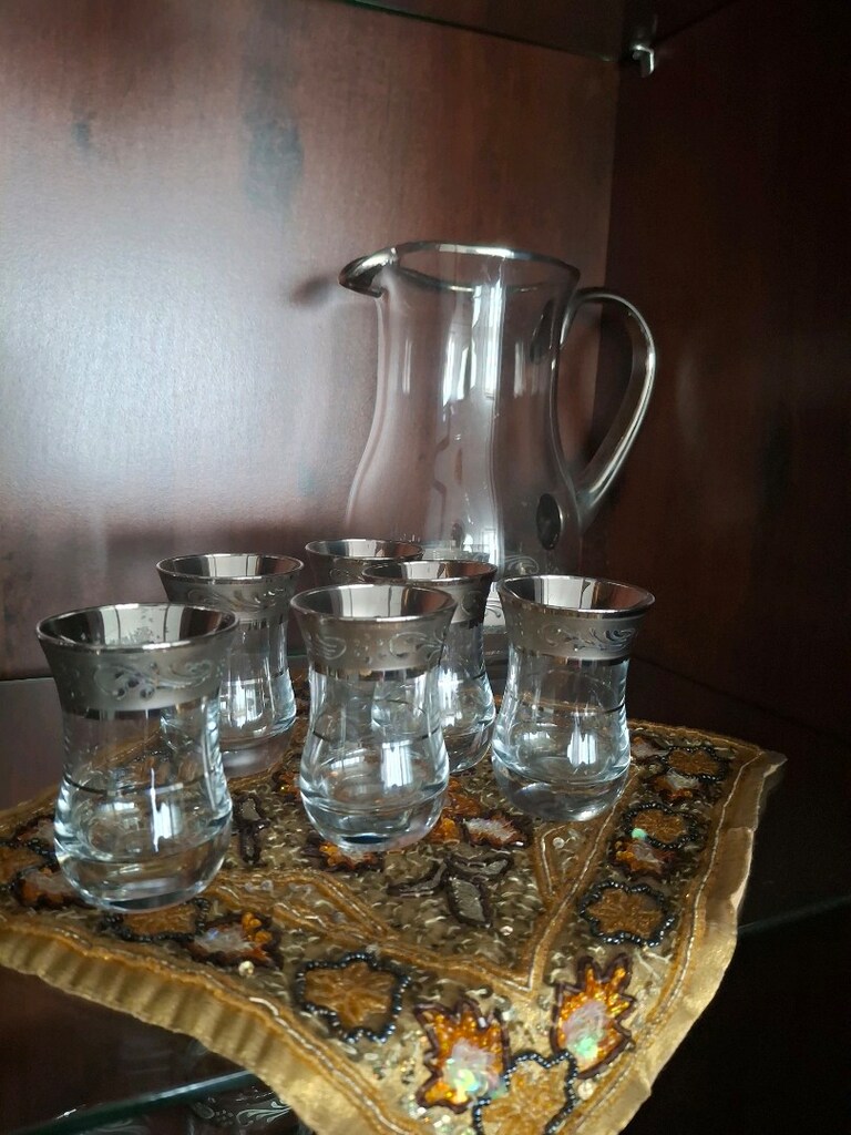 gümüş set bardak takımı - 10