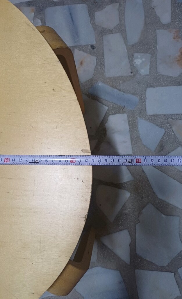 ahşap sehpa 63x73 ölçü - 6